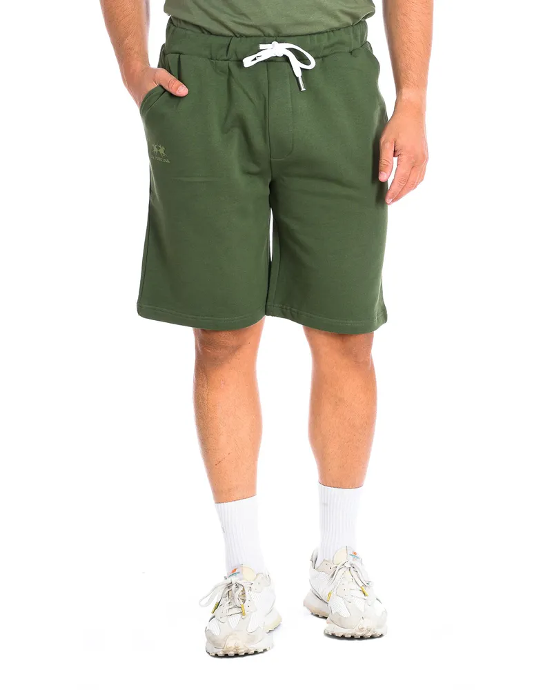 La Martina TMB003-FP221 Sport-Shorts für Männer Grün