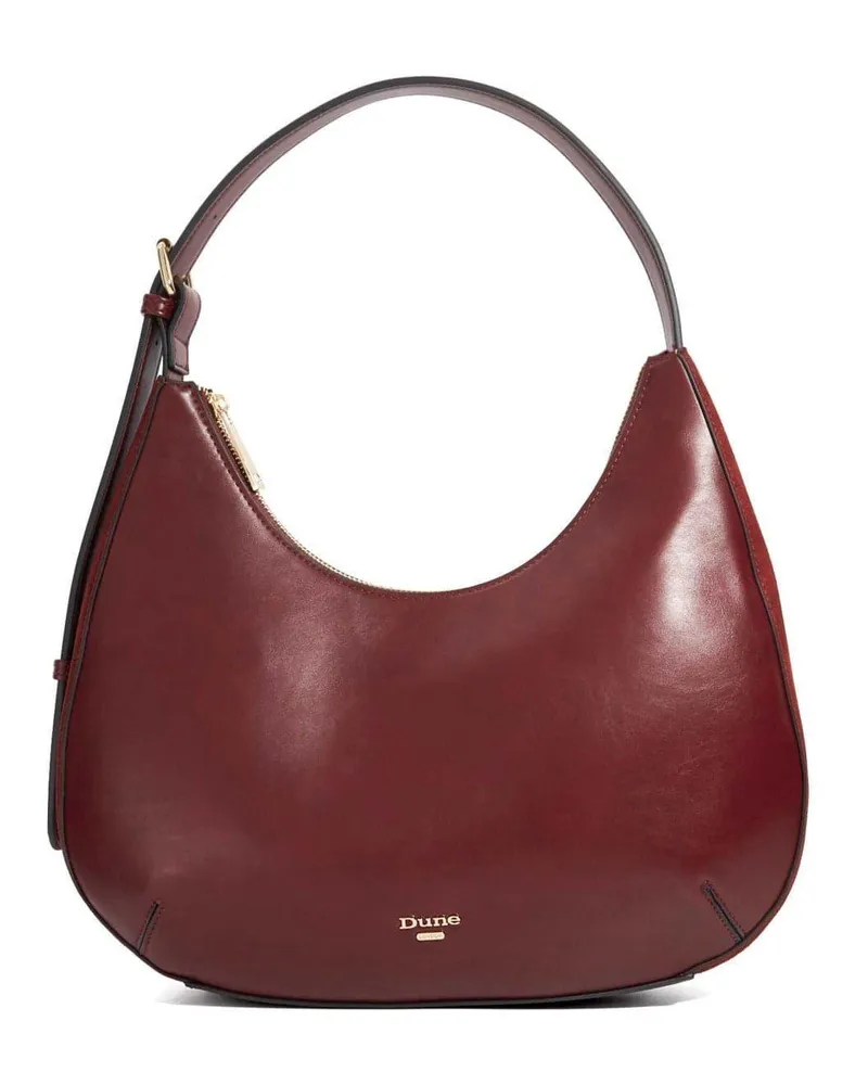 Dune Daintily" Schultertasche, Schimmer (Burgunderrot Bordeaux