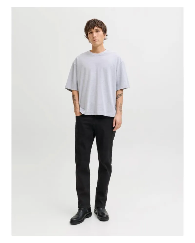 Jack & Jones Denimjeans, Regular Fit - Schwarz Schwarz