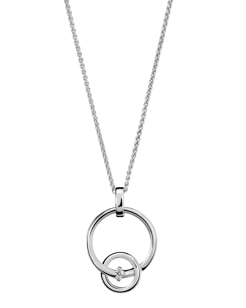 Orphelia Antoine' Damenkette mit Anhänger aus 925er Sterlingsilber – Silber ZH-7503 Silber