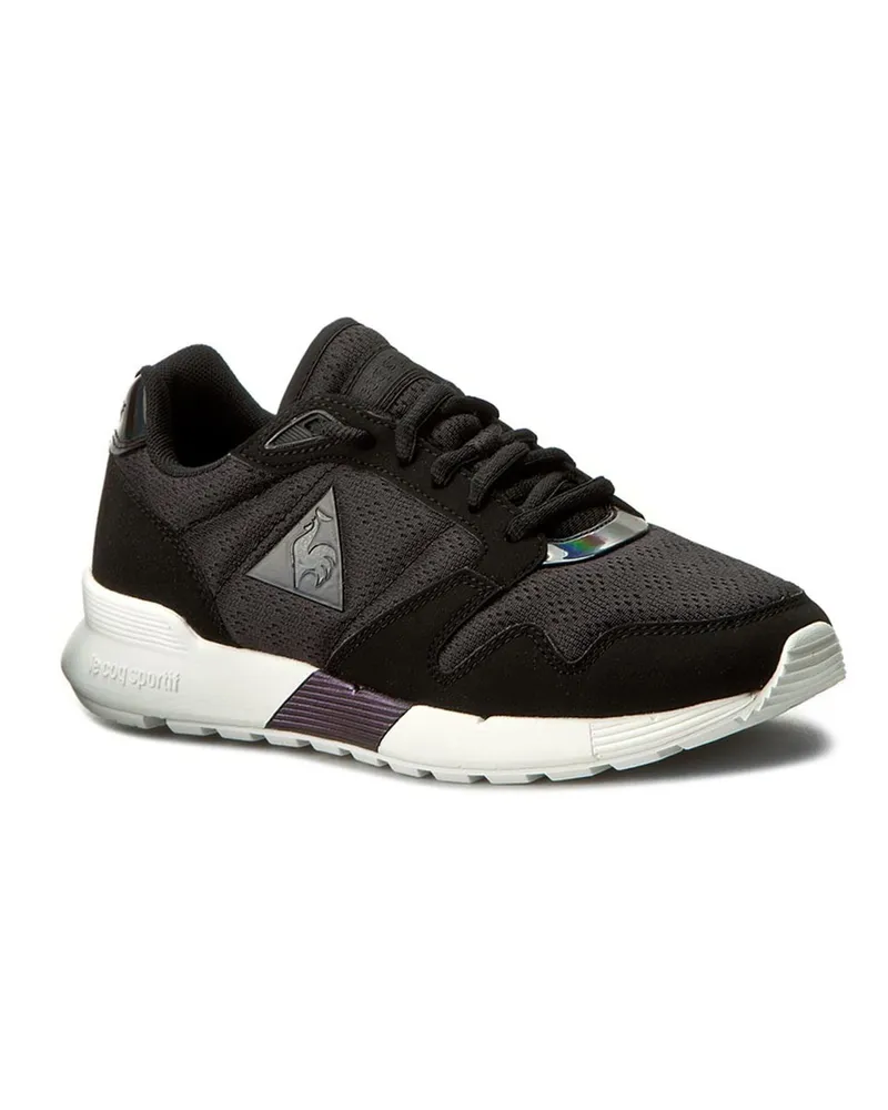 Le coq sportif Omega x Damen schwarze Trainer Schwarz