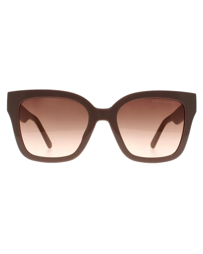 Marc Jacobs Square Damen Beige Braun Farbverlauf MARC 658/S Beige