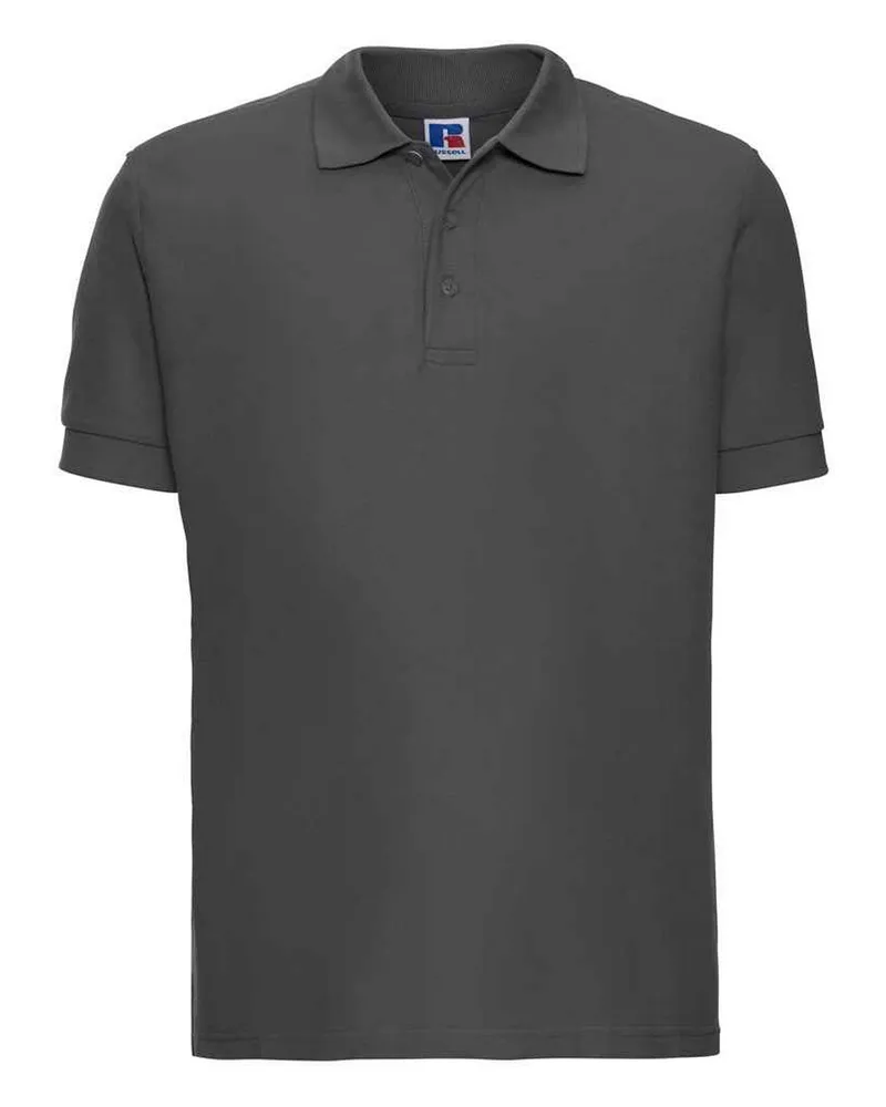 Russell Athletic Russell - "Ultimate" Poloshirt für Herren (Titanium-Grau Silber
