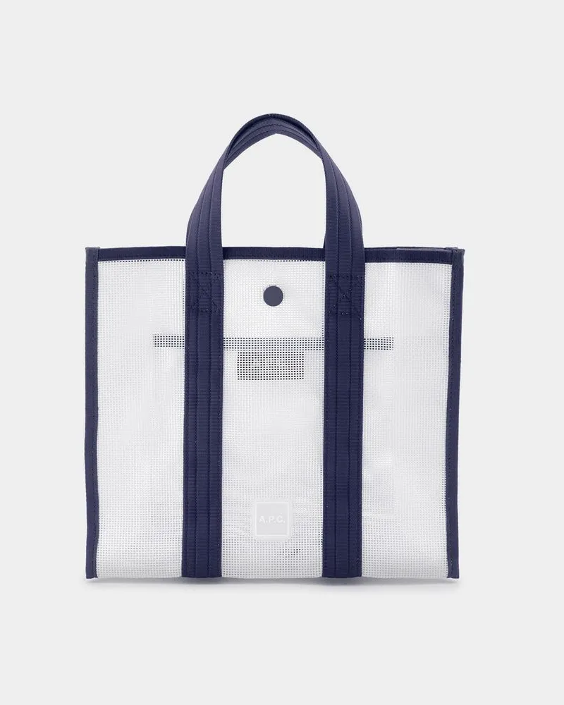 A.P.C. Cabas Louise Small -  - Pvc - Blau Blau