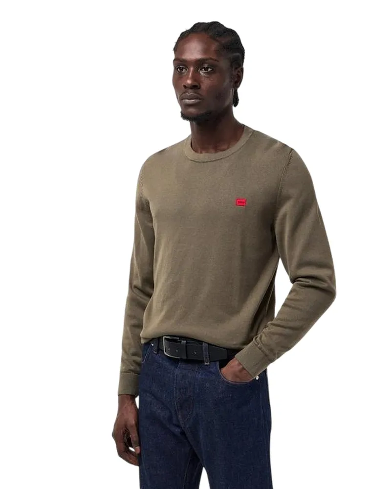 HUGO BOSS Cassius C" Pullover für Herren (Mittelgrau Grau