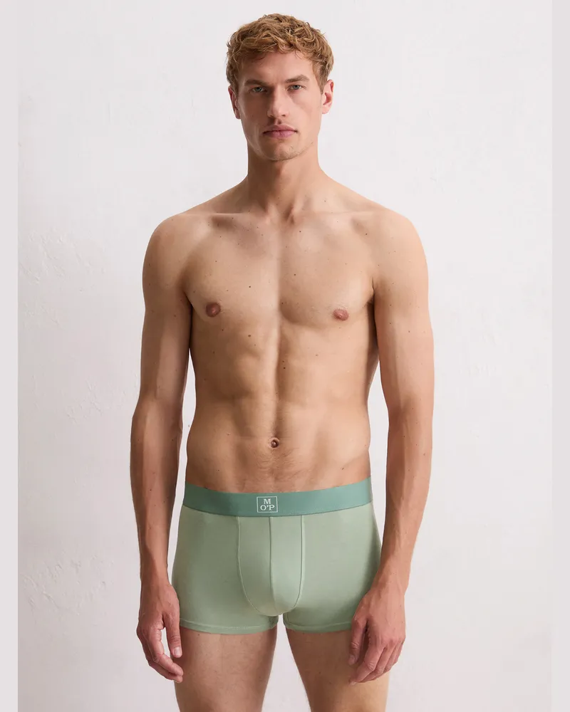 Marc O'Polo Retro Pants Trunk Essentials 3er-Pack - Grün Grün