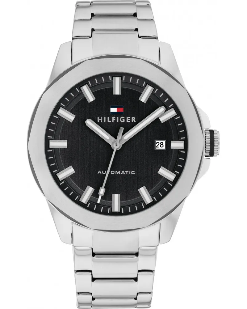 Tommy Hilfiger Lars Silber Herren Armbanduhr 1710692 Silber
