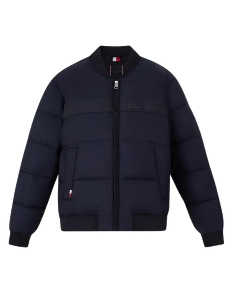 Tommy Hilfiger High Loft Bomberjacke - Marineblau Marineblau