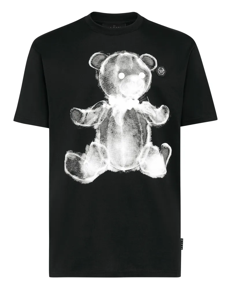 Philipp Plein T-Shirt Teddy Schwarz