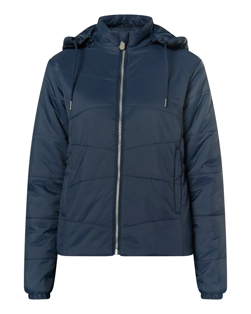 FAINA leichte Steppjacke Damen Marine Marineblau