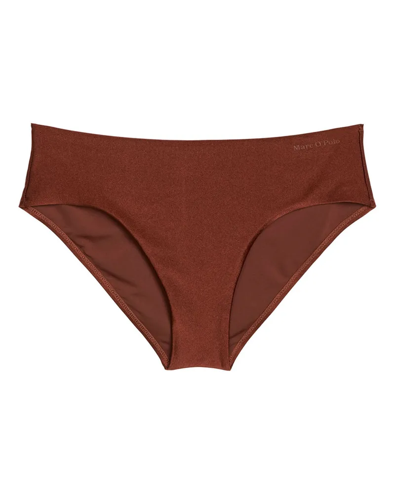 Marc O'Polo Marc O'Polo Damen Bikini-Hose Breezy LeafBikini Slip, Bikini Unterteil, Bikinihose Dunkelbraun