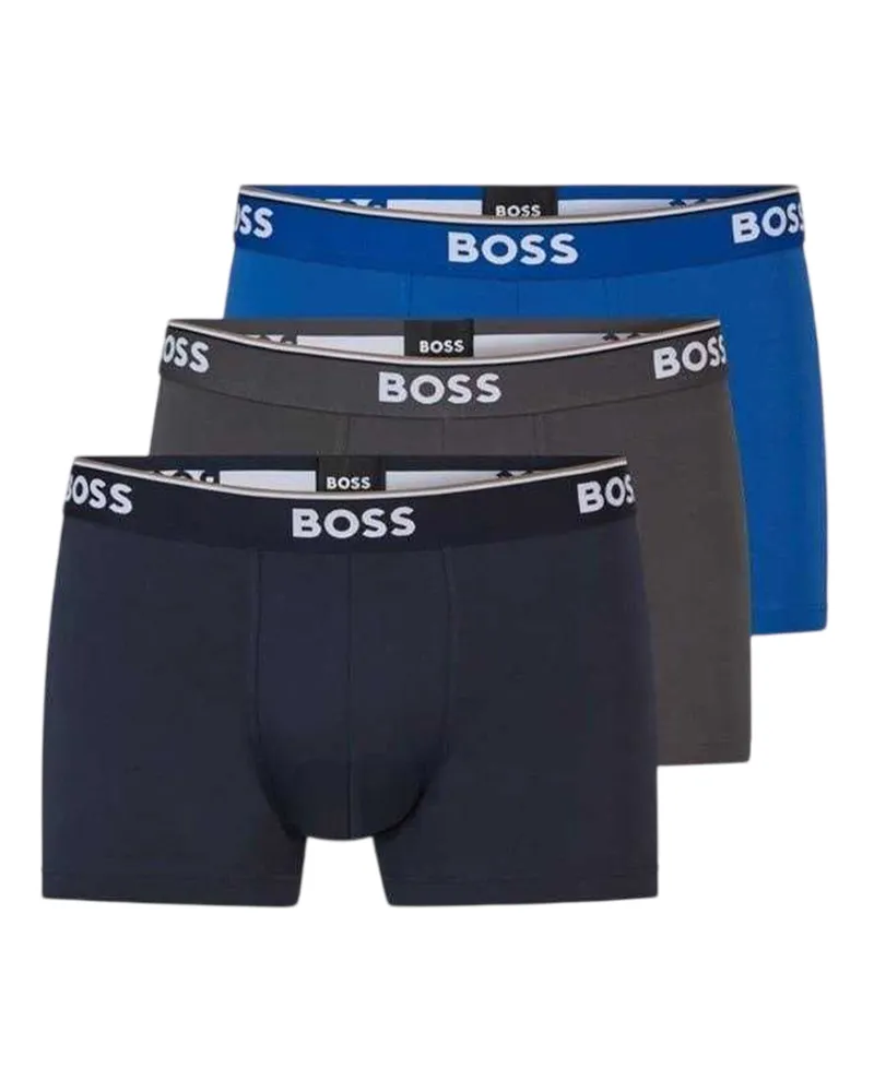 HUGO BOSS Bodywear" Boxershorts für Herren (3er-Pack) (Schwarz/Dunkles Marineblau/Blau Schwarz