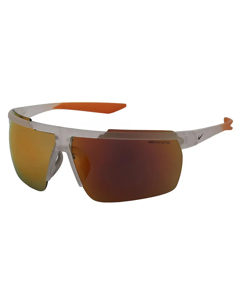 Nike Sportliche Windschutzbrille für Herren und Damen CW4663 Transparent