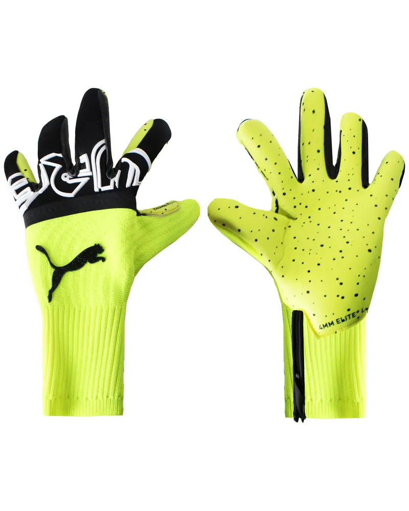 Puma Future Z Grip 1 Hybridspektren gelb/schwarze Männer Torhüterhandschuhe 041752 01 Gelb