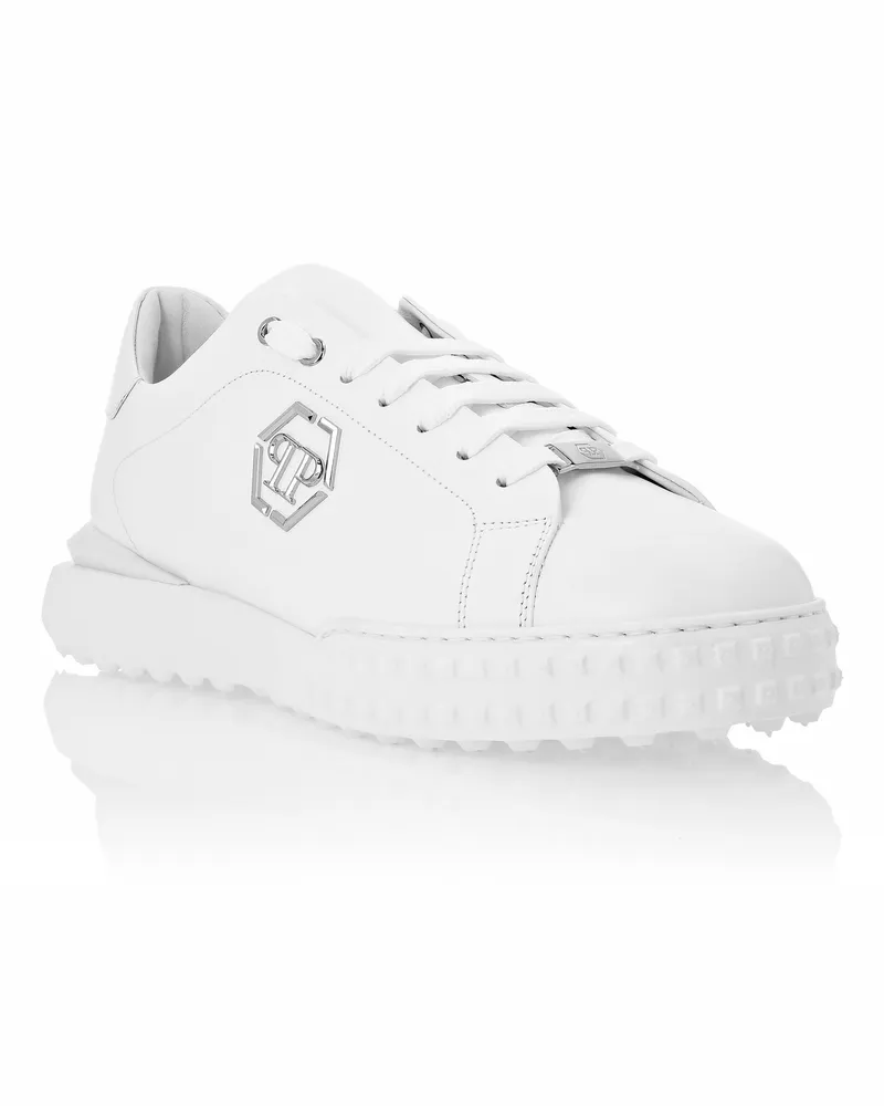 Philipp Plein Low-Top-Sneaker - Weiß Weiß
