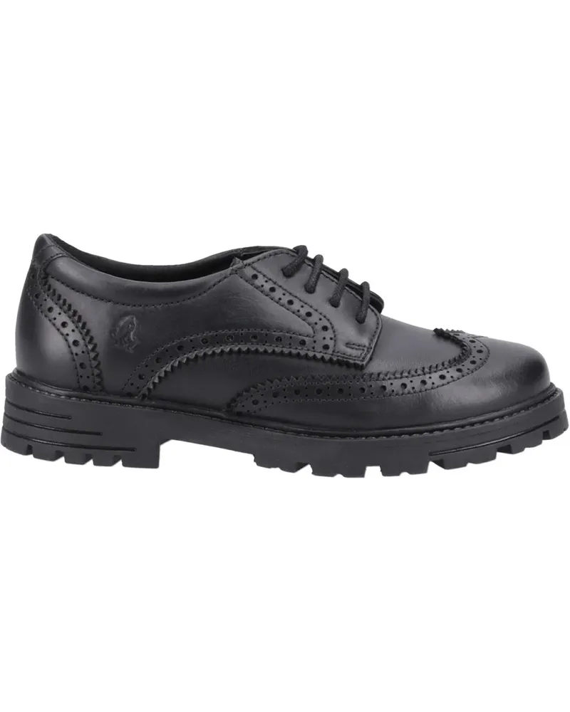 Hush Puppies Mädchen Schul-Uniform-Schuhe "Maxine", Leder (Schwarz Schwarz