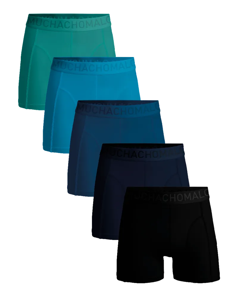 Muchachomalo Herren Boxer Shorts - 5er Pack - Herren Unterwäsche Mehrfarbig