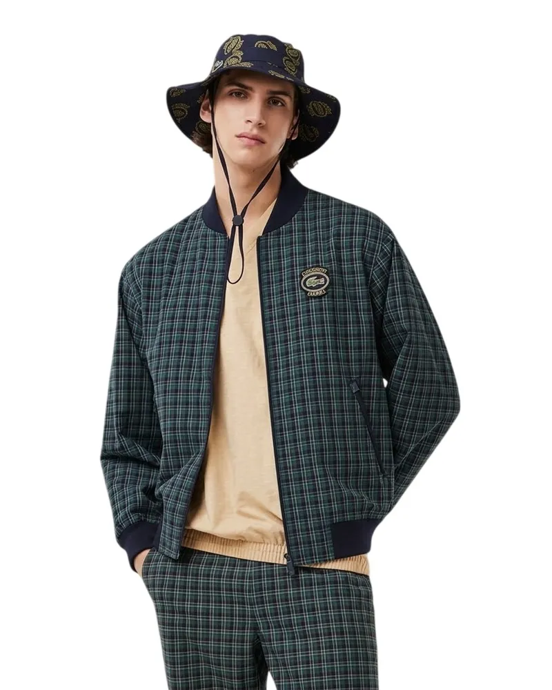 Lacoste Bomberjacke für Herren, Regulär (Dunkles Marineblau Marineblau