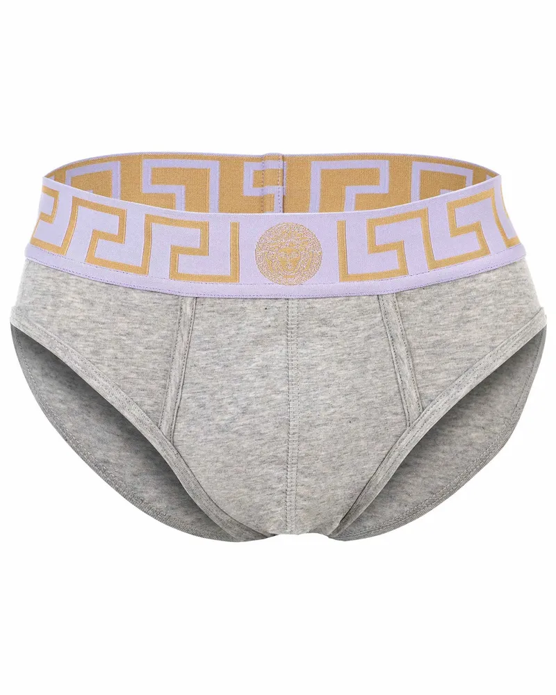Versace Brief - TOPEKA, Stretch Baumwolle Grau