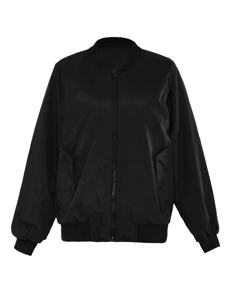My Mo Jacke Damen schwarz Schwarz
