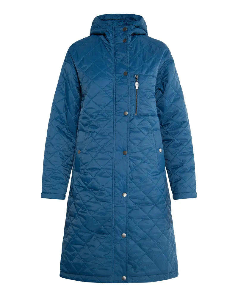 Usha Leichter Steppmantel Damen Marine Marineblau