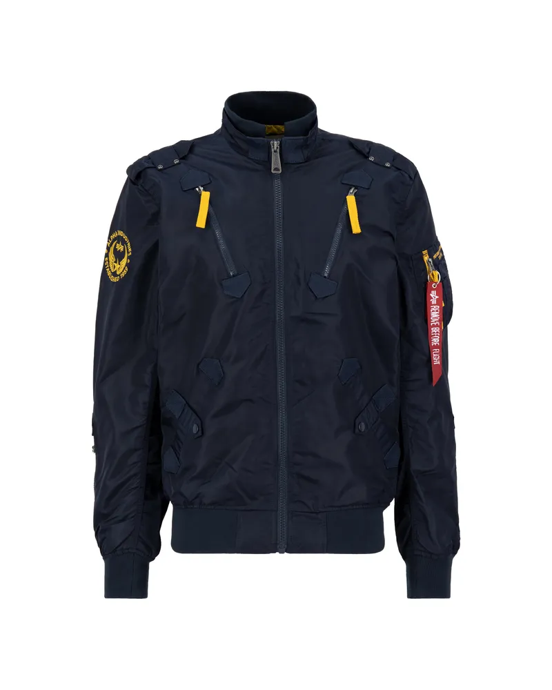Alpha Industries Falcon II Light Bomber Jacket Blau