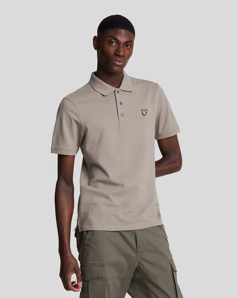 Lyle & Scott Schlichtes Poloshirt für Herren in Grün Grün