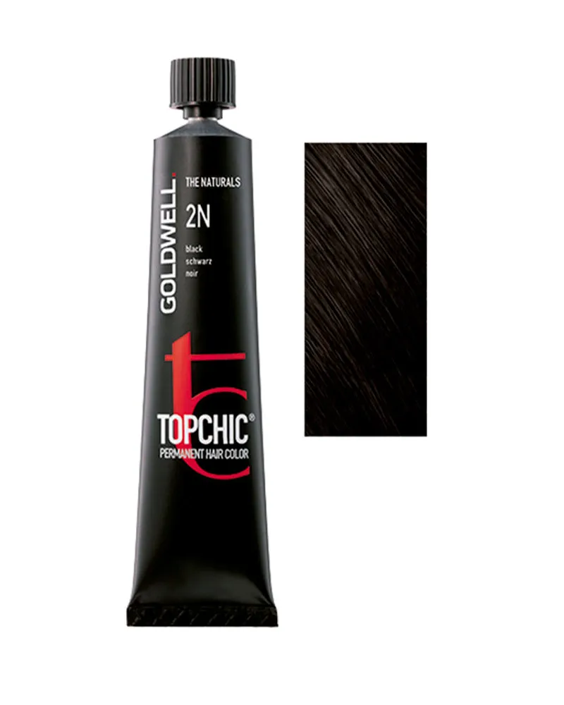 Goldwell Topchic Permanent Hair Color #2n 60 ml 