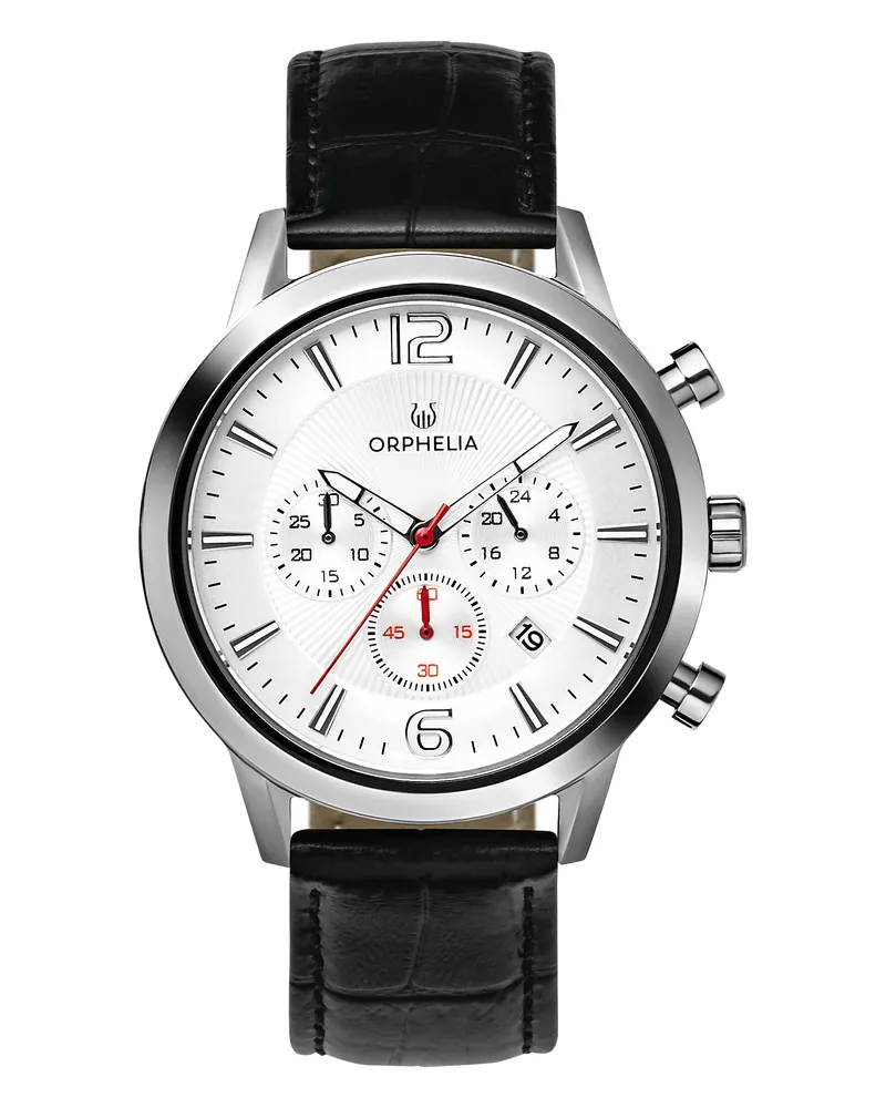 Orphelia Tempo Herren-Armbanduhr, schwarz, OR81800 Schwarz