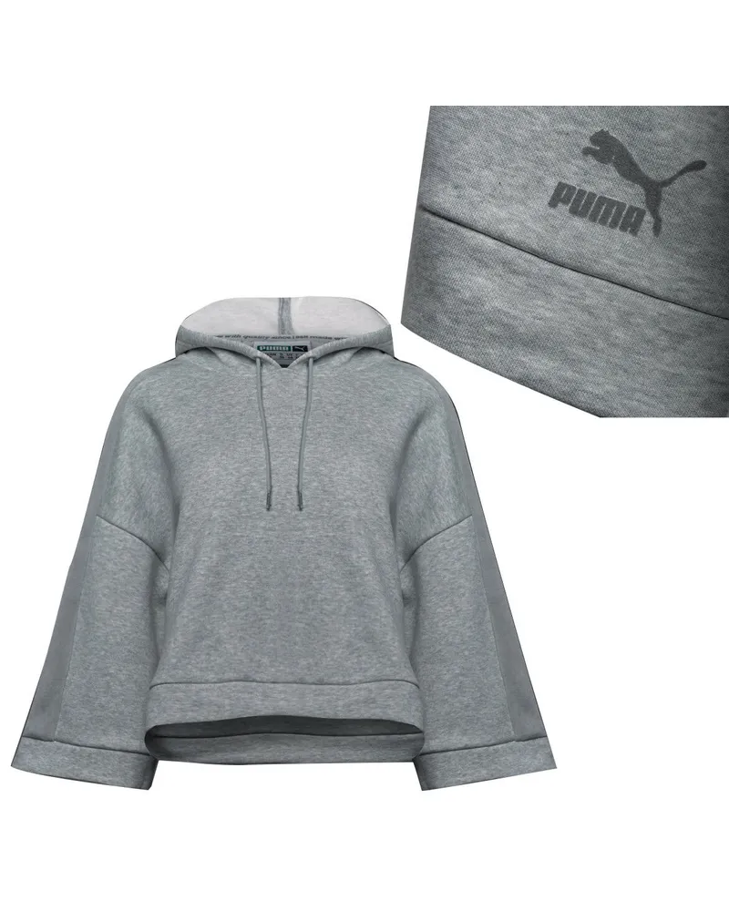 Puma Xtreme Copped Grauer Damenpullover Grau