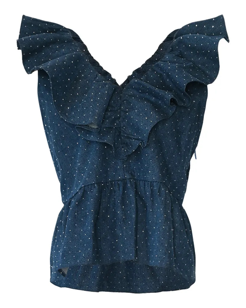 NOELLA Louisa Bluse Blau