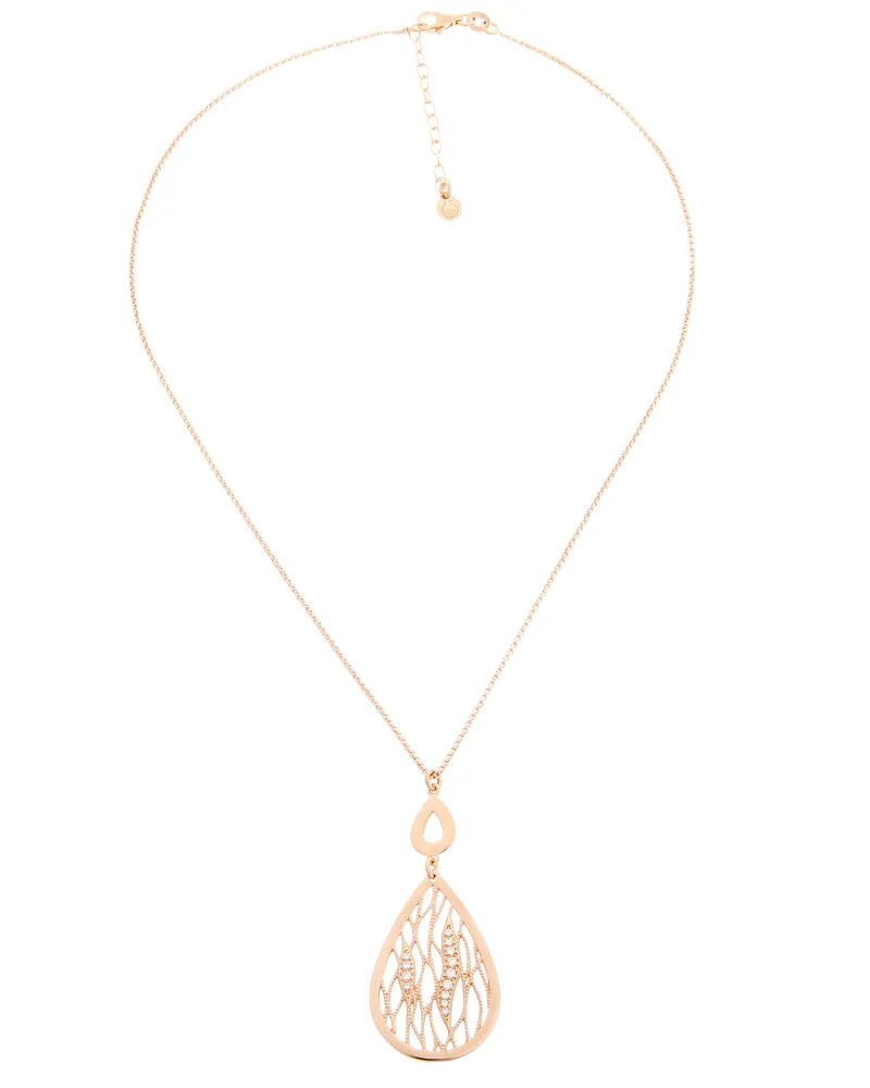 Orphelia Linda' Damenkette mit Anhänger aus 925er Sterlingsilber - Rosé ZK-7188/RG Rosé