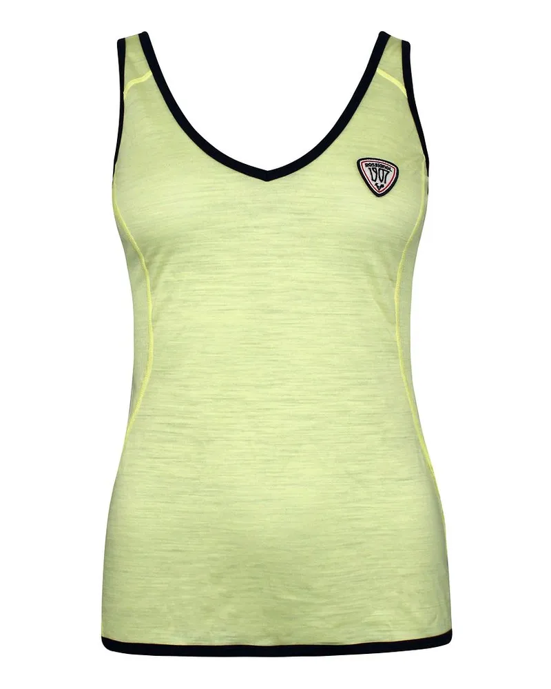 Rossignol Magic Womens Yellow Tank Top Gelb