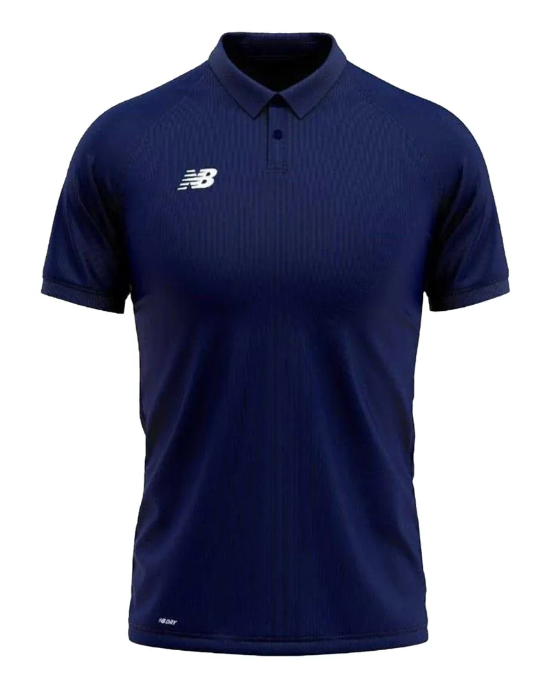 New Balance Poloshirt für Damen, Leger, Regulär (Marine Marineblau
