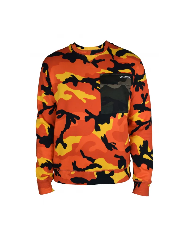 Valentino Garavani Pullover Orange Orange