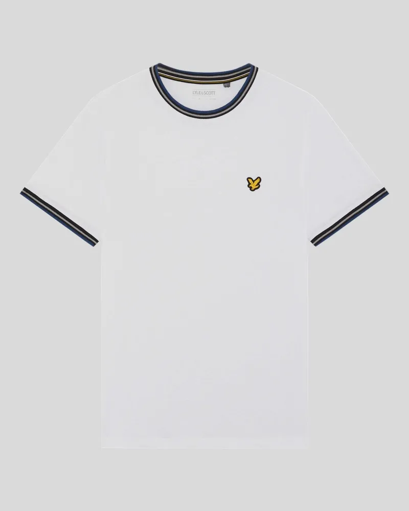Lyle & Scott Tipped Sport Core T-Shirt Weiß
