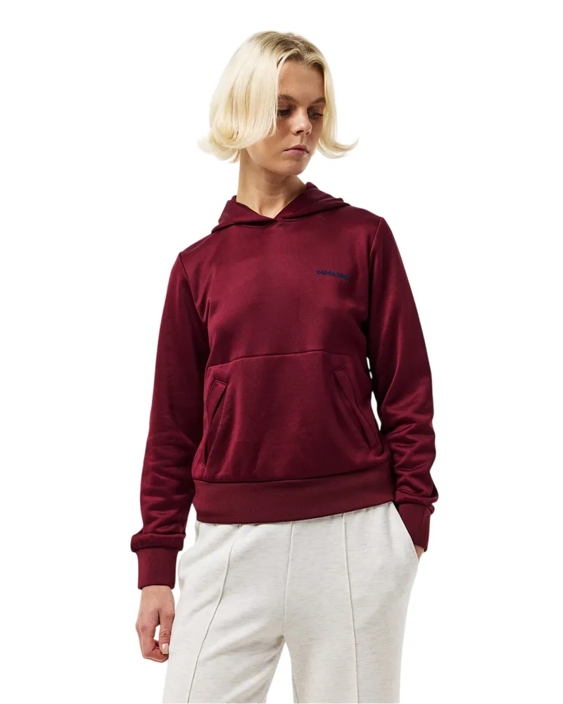 Calvin Klein Sweatshirt für Damen, Hochglanz, Sweatshirt-Stoff (Rot Rot