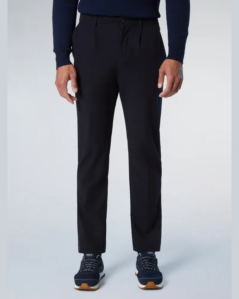 North Sails Chinos Flex-Technologie Marineblau