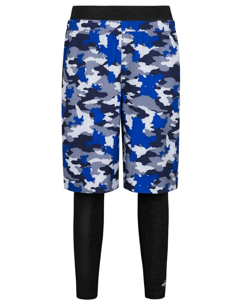 Puma x 1 FC Herzogenaurach 2 in 1 Herren -Shorts Blue Camo 571847 55 Blau