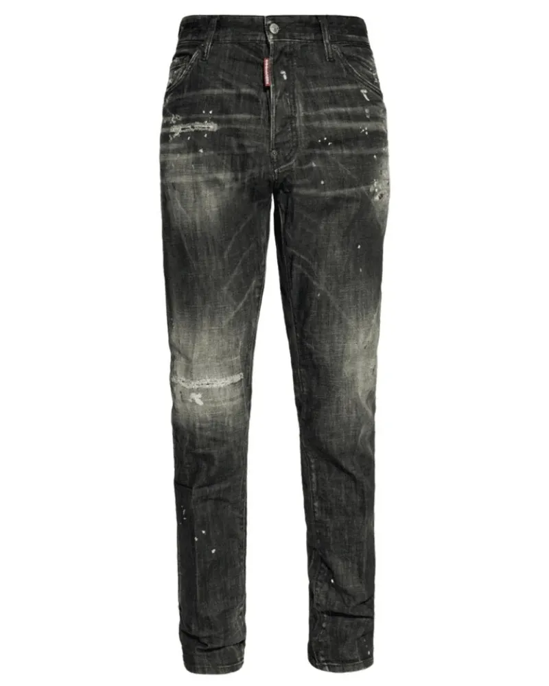 Dsquared2 Cool Guy Slim Fit Jeans Schwarz Grau