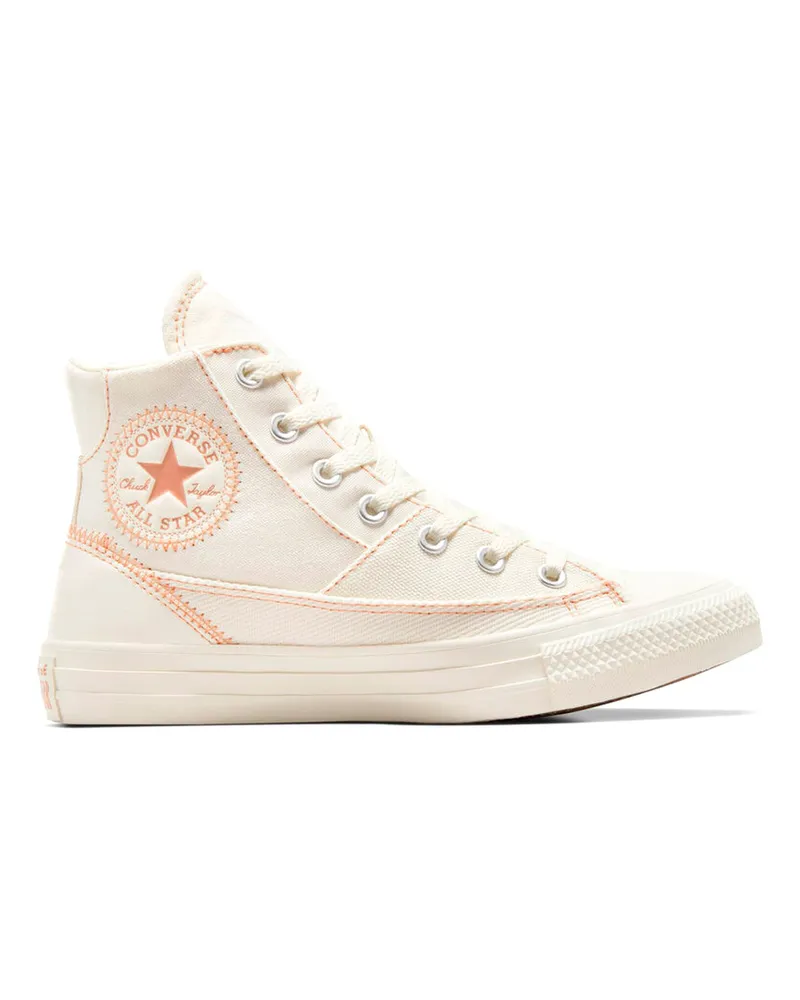 Converse FRAUEN MODE SCHUHE CHUCK TAYLOR ALL STAR PATCHWORK BEIGE Beige