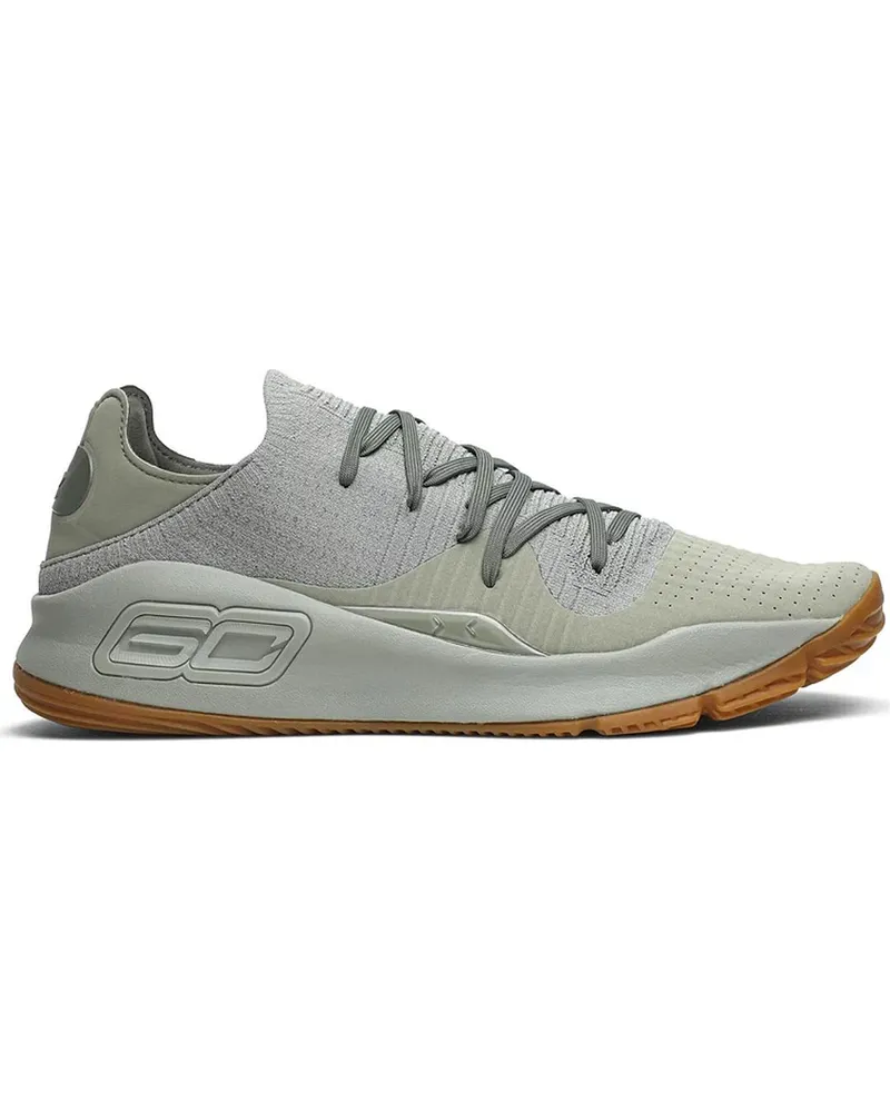 Under Armour Curry 4 Low Basketball Herren Green Trainer Grün