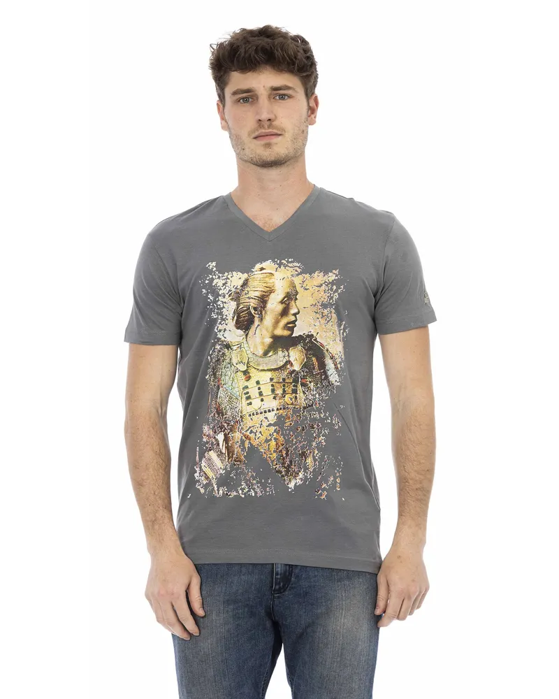 Trussardi T-Shirt Men Grau