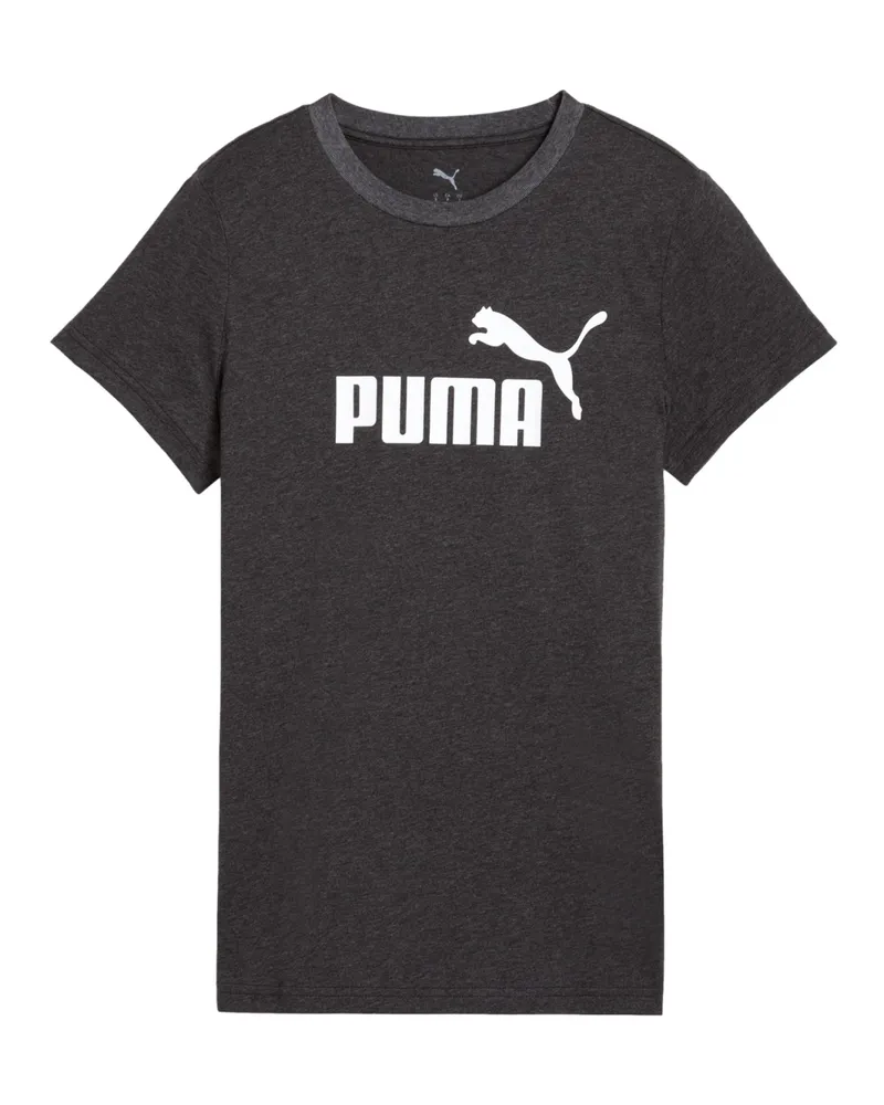 Puma T-Shirt mit Puma-Logo - Grau Grau