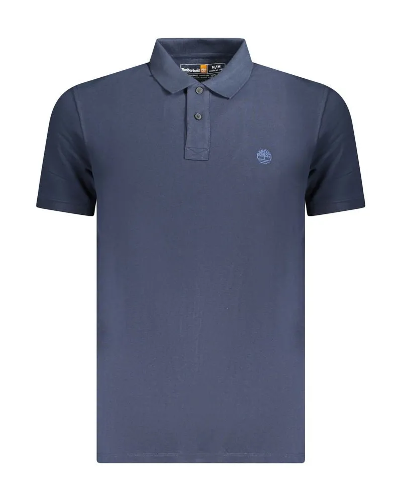 Timberland Blaues Baumwoll Herren Poloshirt Blau