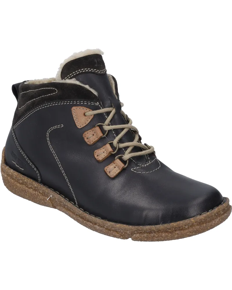 Josef Seibel Damen Stiefelette Neele 57 in schwarz-kombi Schwarz