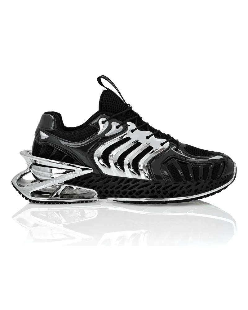 Philipp Plein Runner Sneaker The Thunder Stroke Gen.x.2. - Schwarz Schwarz