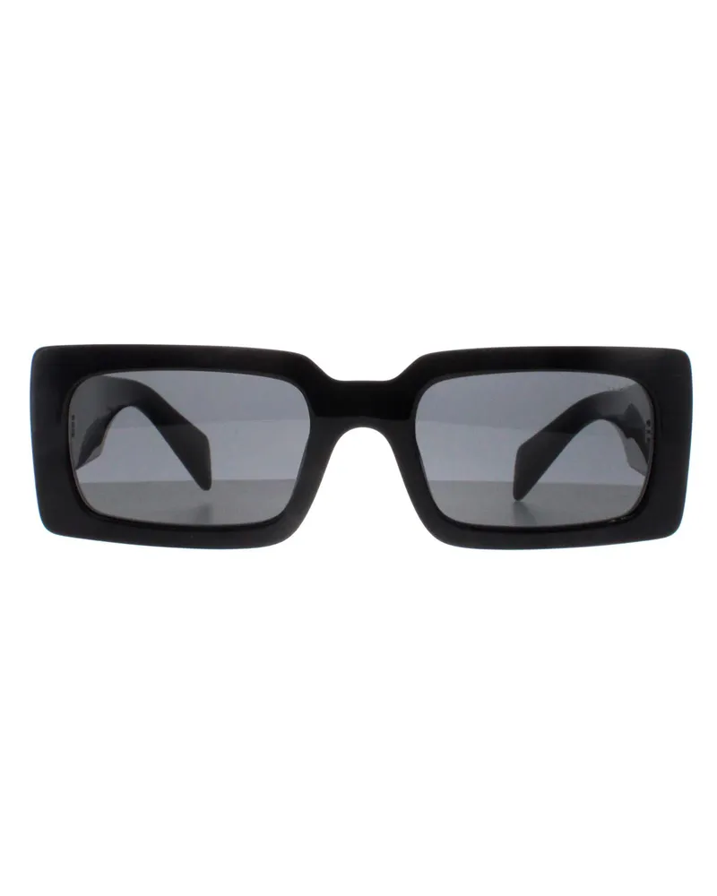 Prada PRA07S 1AB5S0 schwarz dunkelgrau Sonnenbrille Schwarz