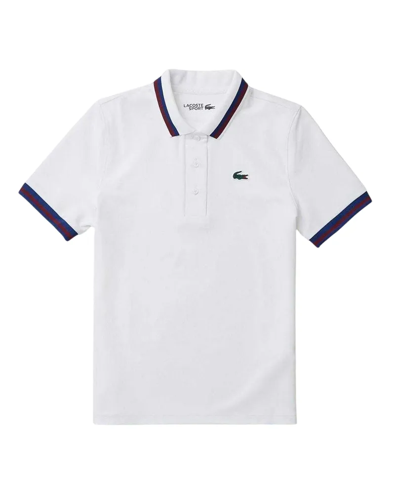 Lacoste Sport" Poloshirt für Damen, UV (Weiß Weiß