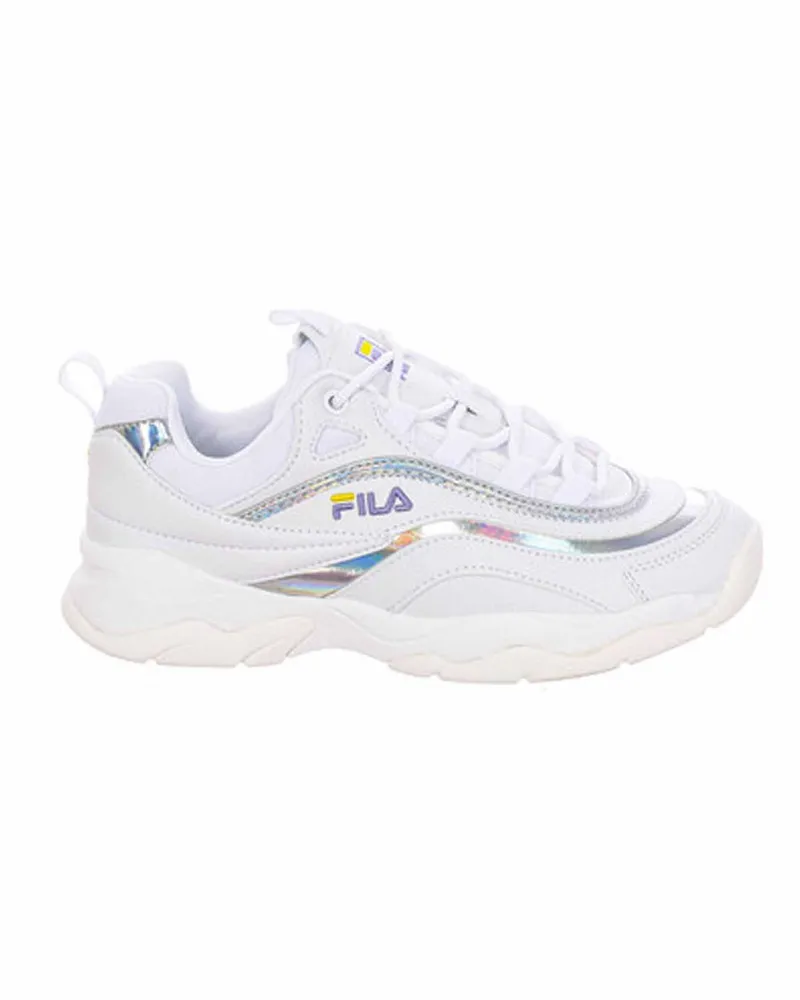 Fila Ray LM Damen weiße Trainer Weiß